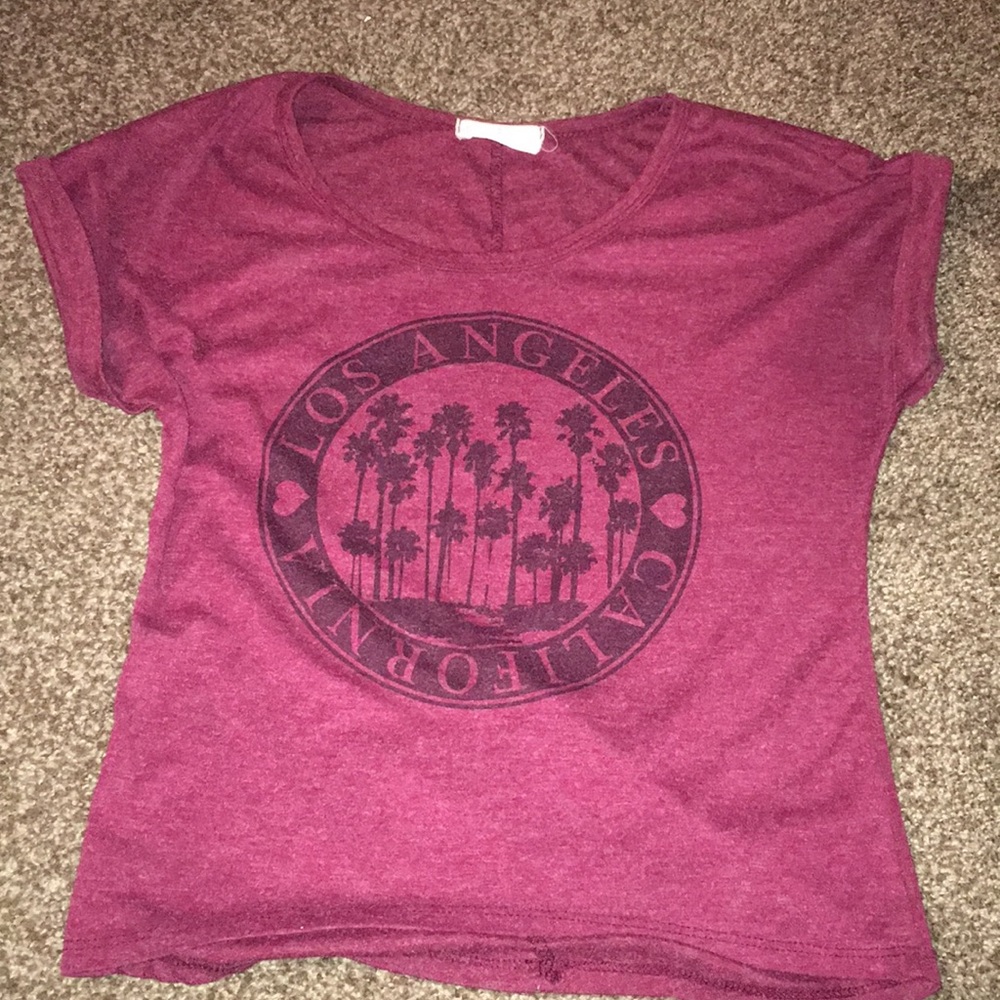 Maroon California T-shirt